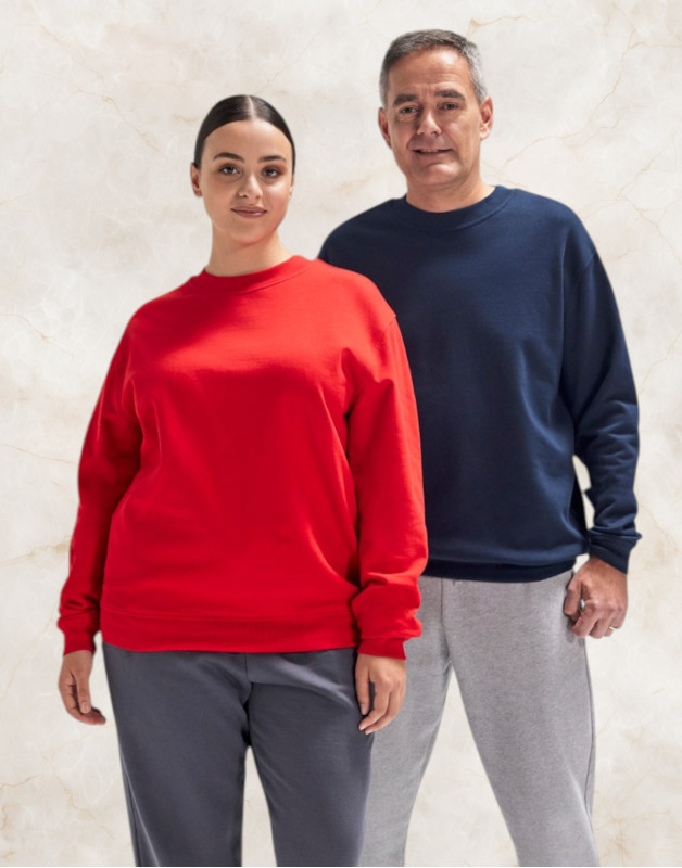 BCWG007 - B&C BE INSPIRED - Sweat ID.222 CrewBCWG007 - B&C BE INSPIRED - Sweat Col Rond ID.222B&C